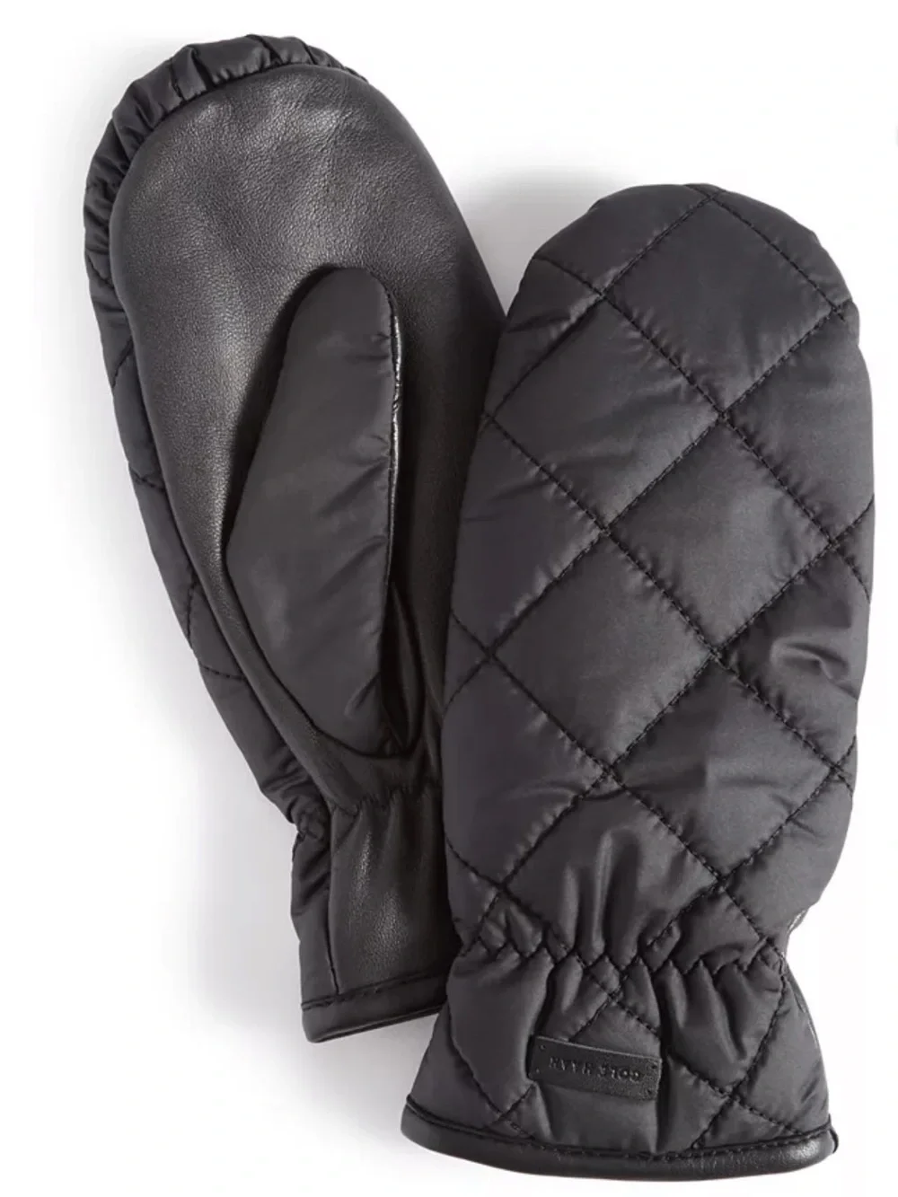 Cole Haan Women's Faux-Fur-Lined Quilted Puffer Mittens